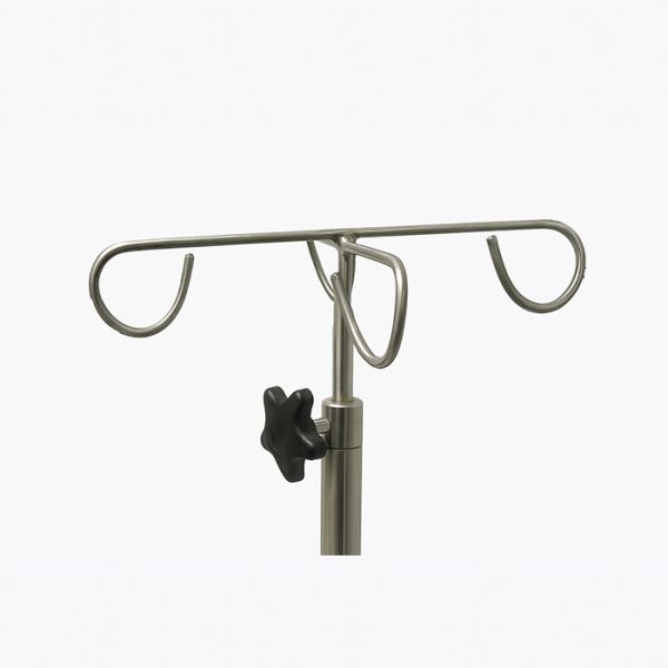4 Hook-Rams Head w/ Pig Tails - IV Pole Accessories
