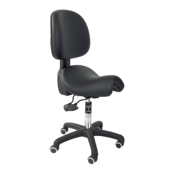 Bambach Ergonomic Saddle Seat - w/ Back