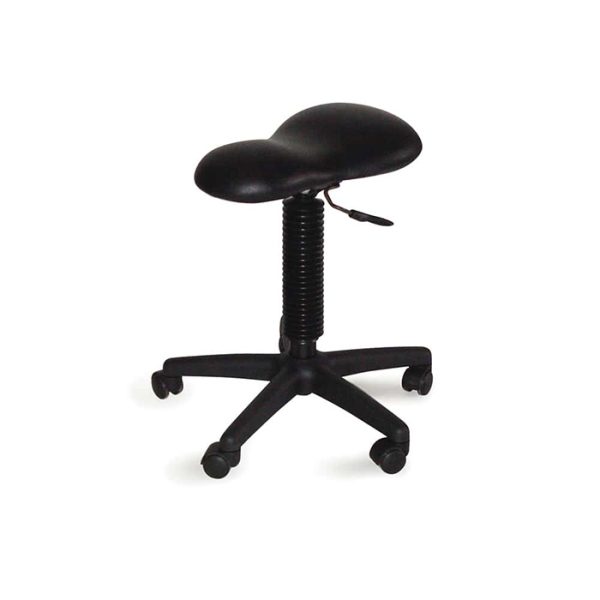 HT Hi-Lo Saddle (Peanut) Stool