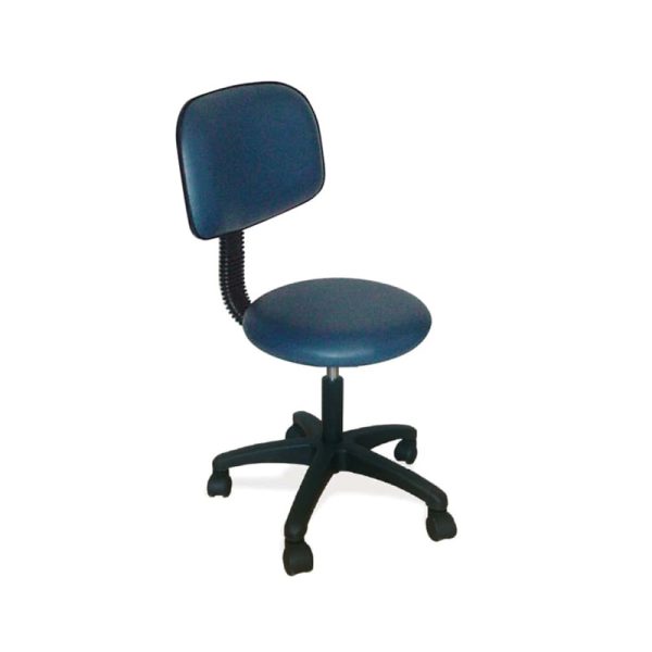 HT Hi-Lo Round Top Stool w/ Backrest