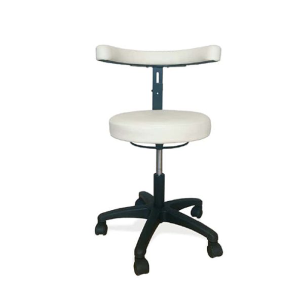 HT Hi-Lo Operator Stool w/ Adjustable Arm Rests