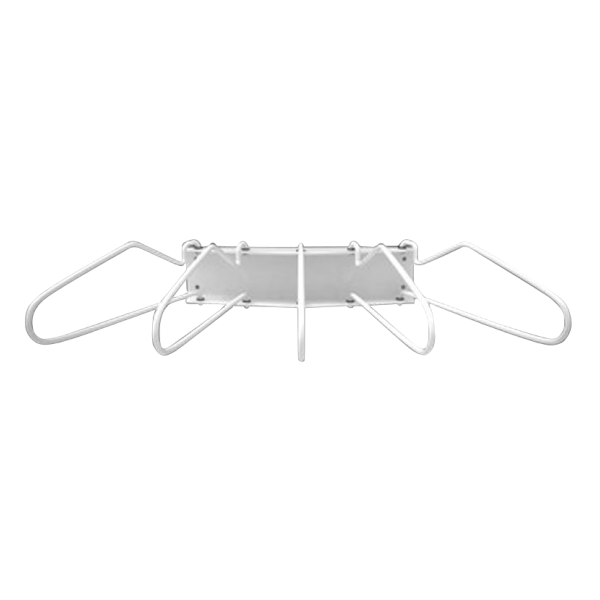 Wall Mounted Lead Apron Storage Rack with 5 Full Swing Arms