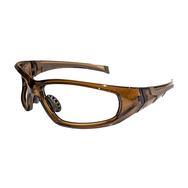 98 Superlite Wrap-Around Lead Glasses - Brown
