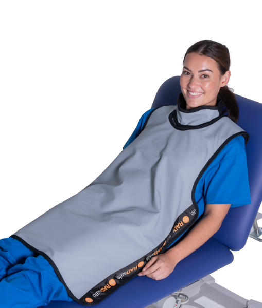 RADsafe® Patient Dental Apron with Removable Thyroid Collar