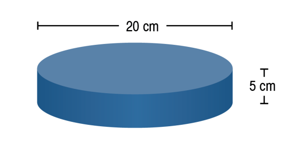Circular - Covered Positioning Foam - 20 x 5 cm
