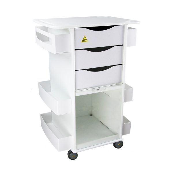 MRI Core DX Cart w/ Sliding Door